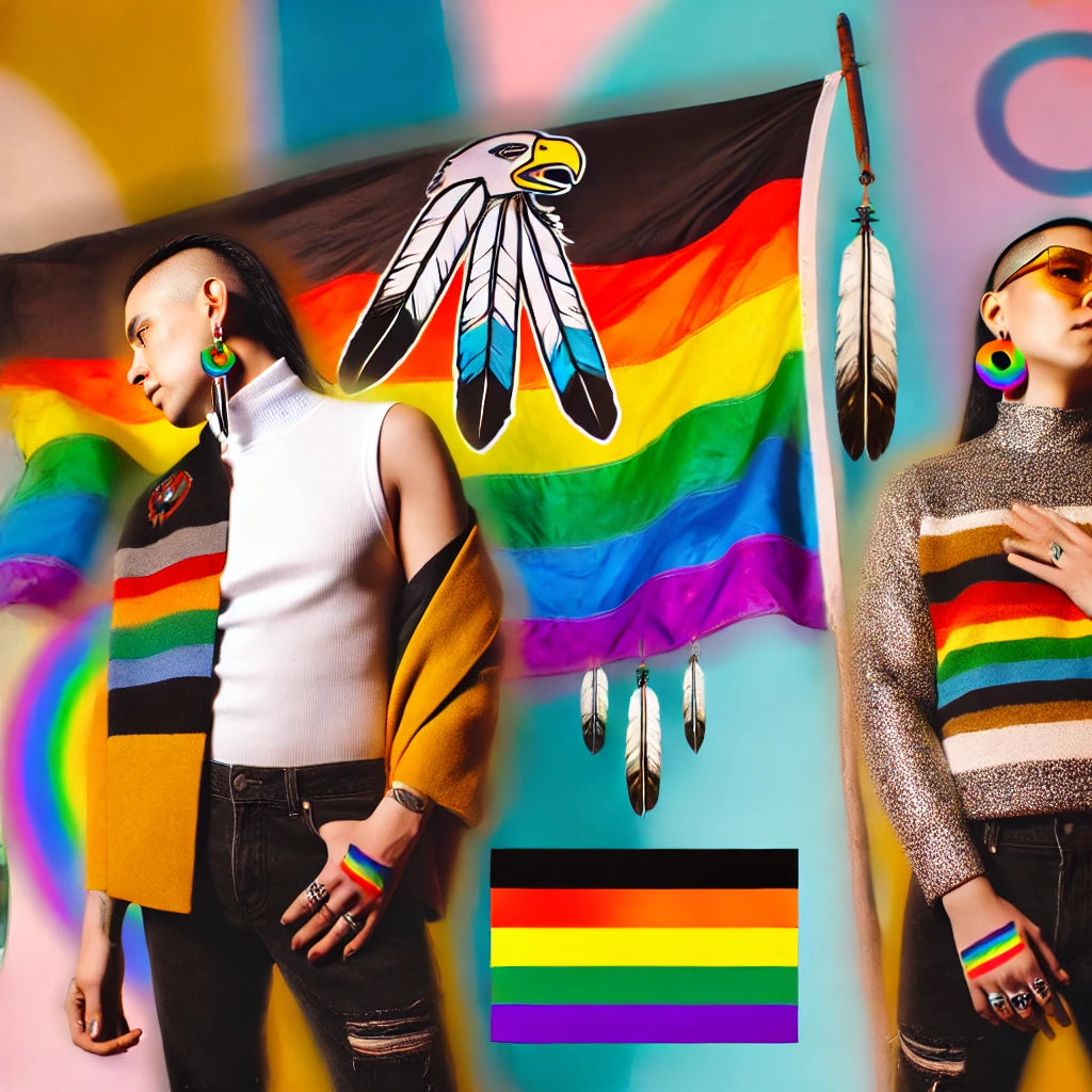 Shava_io's tweet photo. Two-Spirit Pride: Celebrating Indigenous Identity, Gender, and the Two-Spirit Flag https://t.co/6sH6wAXZ9F #SHAVA #LGBTQiA+ #LGBTrights #gayrights #binarygender #equality #loveislove #inclusion #pride #diversity #humanrights #nonbinary #transrights https://t.co/az5TlqdYS4