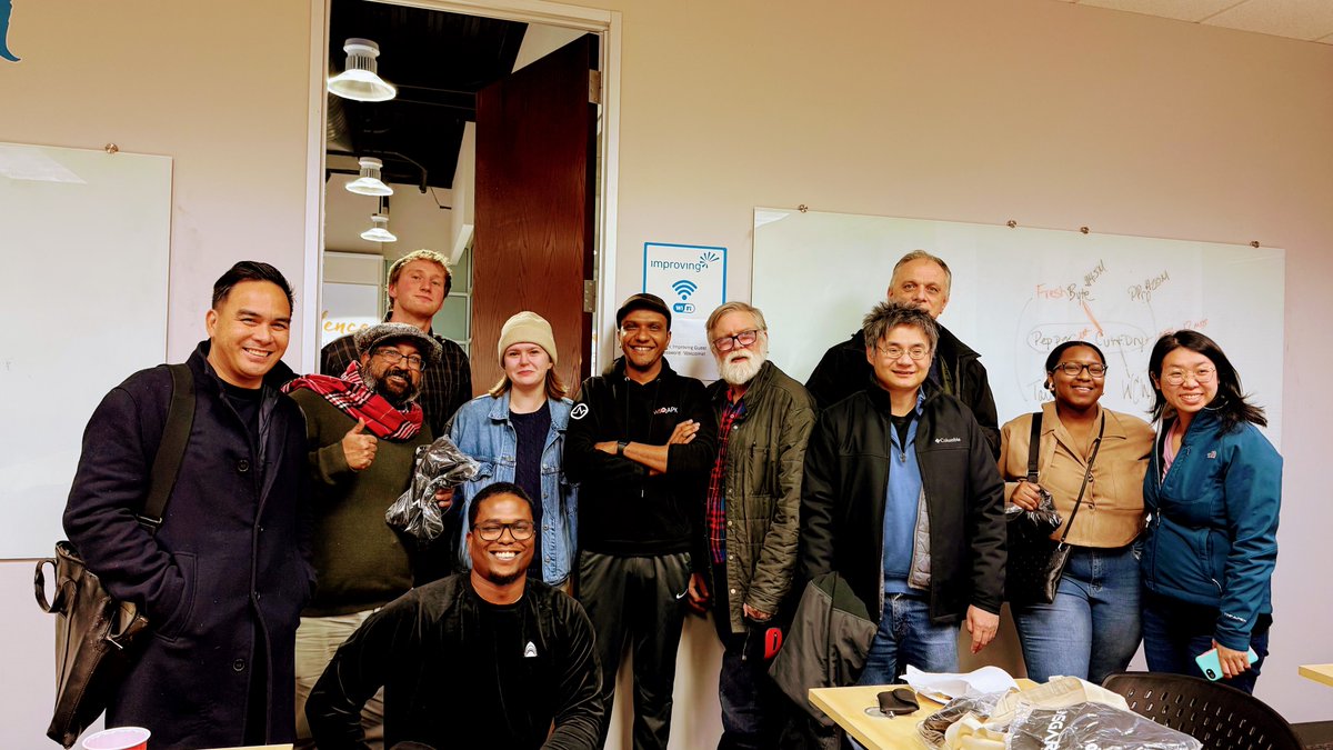 wso2iamplatform's tweet photo. We had a fantastic time connecting with passionate developers at the Code4Y'all Houston meetup and exploring how to simplify React app logins using Asgardeo! @harshathirimann #Asgardeo #ReactAppLogin #ReactJS https://t.co/cJ07Y1WTik