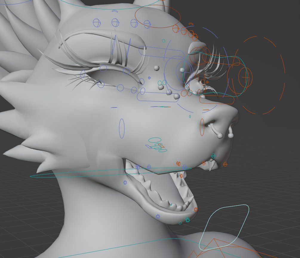 lawy_studio's tweet photo. After rigged (Add bones) the avatar and added the weight painting.

#VRChatVibes #VirtualRealityHangout #VRChatAdventures #MetaverseMeetups #vrchatcommunity #VRC #VRChat_world紹介  #vrc大交流会 #VRChat始めました #Twitch配信 #avatar #furries #anime #FurryTails #humanoid https://t.co/jXMZD4J93g