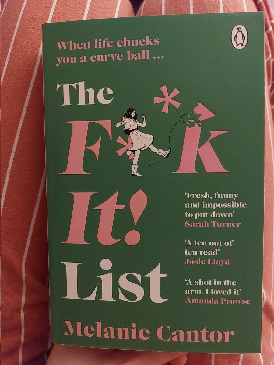 The last unread physical book on my 'shelf' (my shelf fell down) before I go back to using Kindle/raiding other people's bookshelves. Here we go...