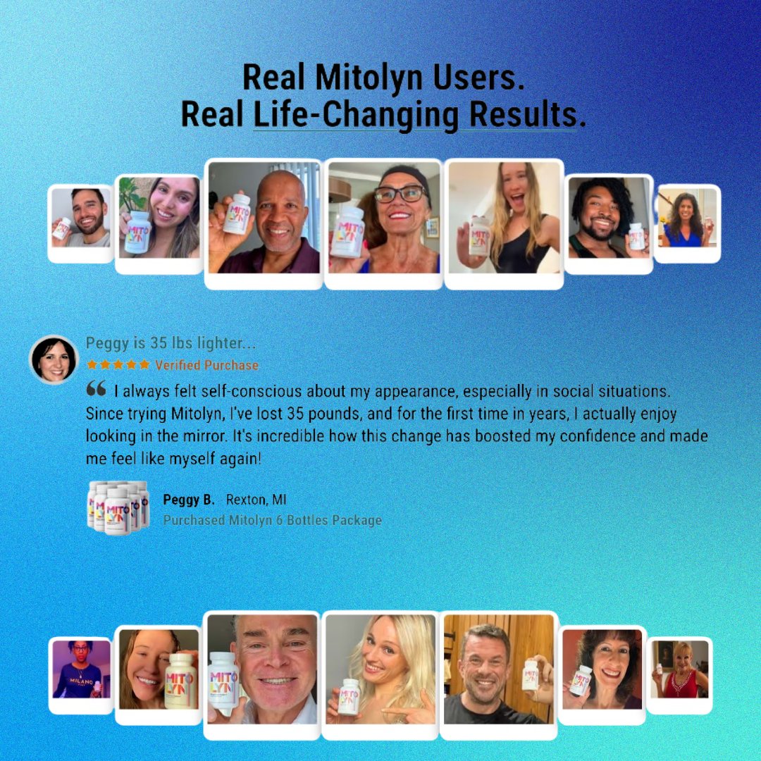 b5harmony's tweet photo. MITOLYN: Boost fat burn, energy, and confidence like thousands already have. See the amazing testimonials and start your transformation today! 🌟 Click here: [https://t.co/5mFT7RCkJK] https://t.co/ORwM4KEmL6