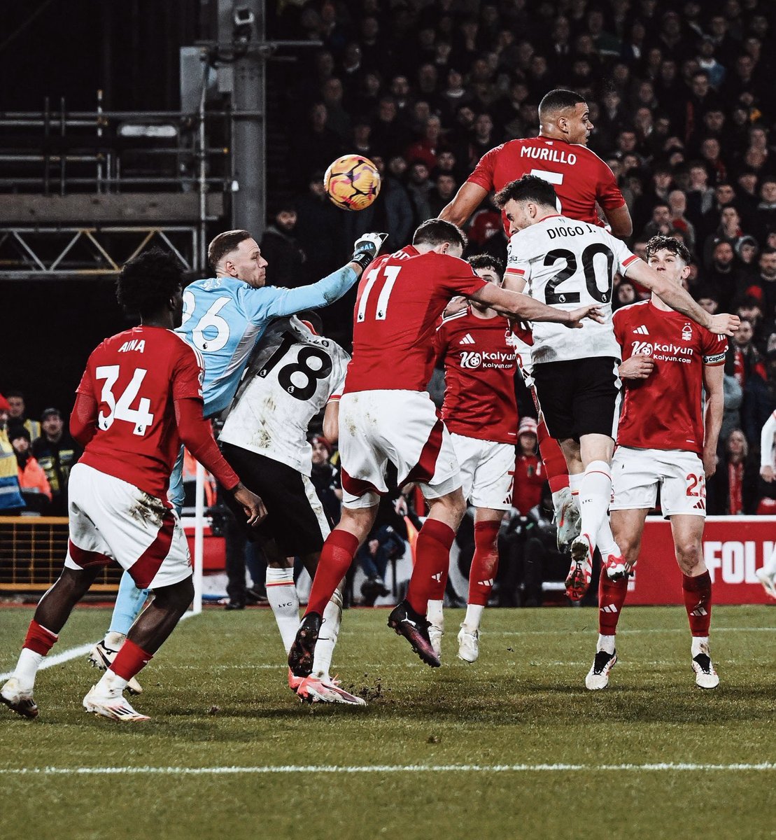 #نوتينغهام_فوريست يتعادل مع #ليفربول 1-1في الجولة الـ 21 من الدوري_الإنجليزي#ليفربول_نوتينغهام_فورست