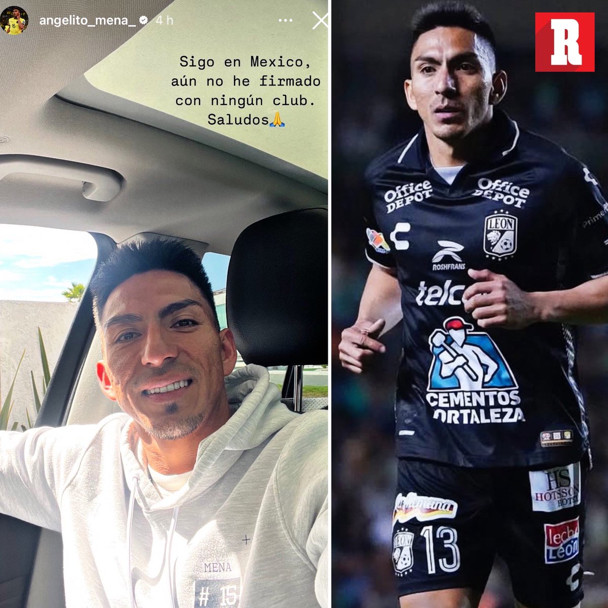 record_mexico's tweet photo. Lo triste. 😭

Ángel Mena se quedó sin equipo y está buscando trabajo en redes. https://t.co/WISIQ1izQu
