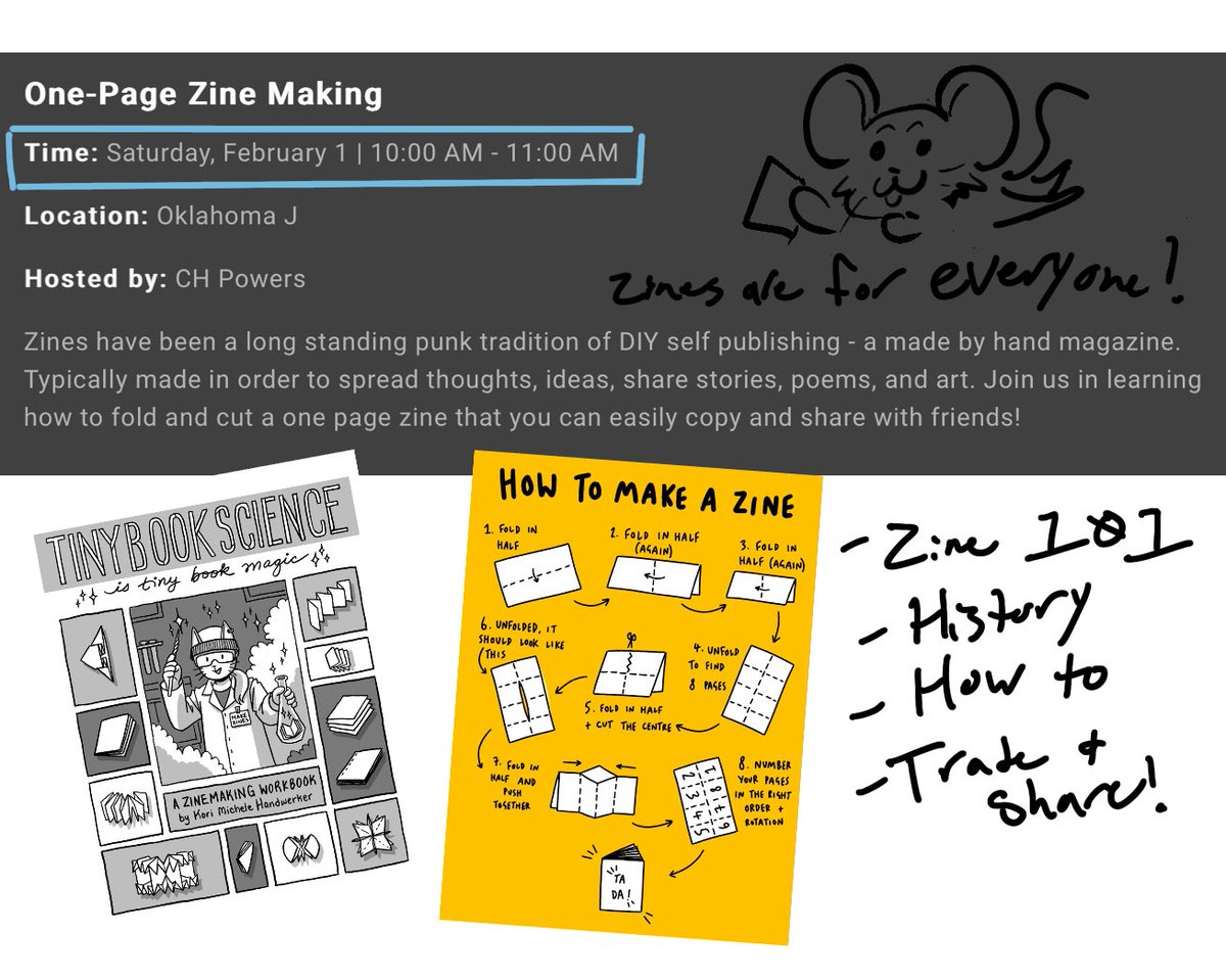 Hey punks ! I will be at <a href="/AnthroExpo/">AnthroExpo 2027: Maskfurade!</a> in just a few weeks, DD table #16. Come scoop up some new one of a kind mugs, pots, or sculpture. 

I am also hosting a One Page Zine Making panel! Learn some punk history and make art with me. Bring your own zines, or make your first ever.