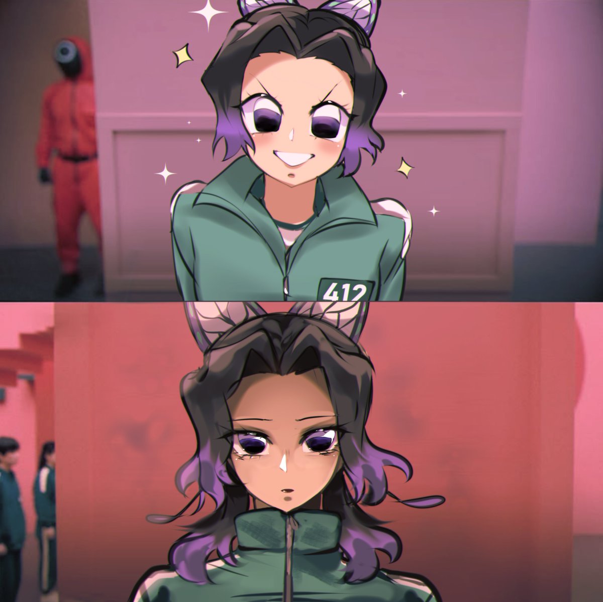 how time passes 
Squid Game AU! with Shinobu 
🦋✨