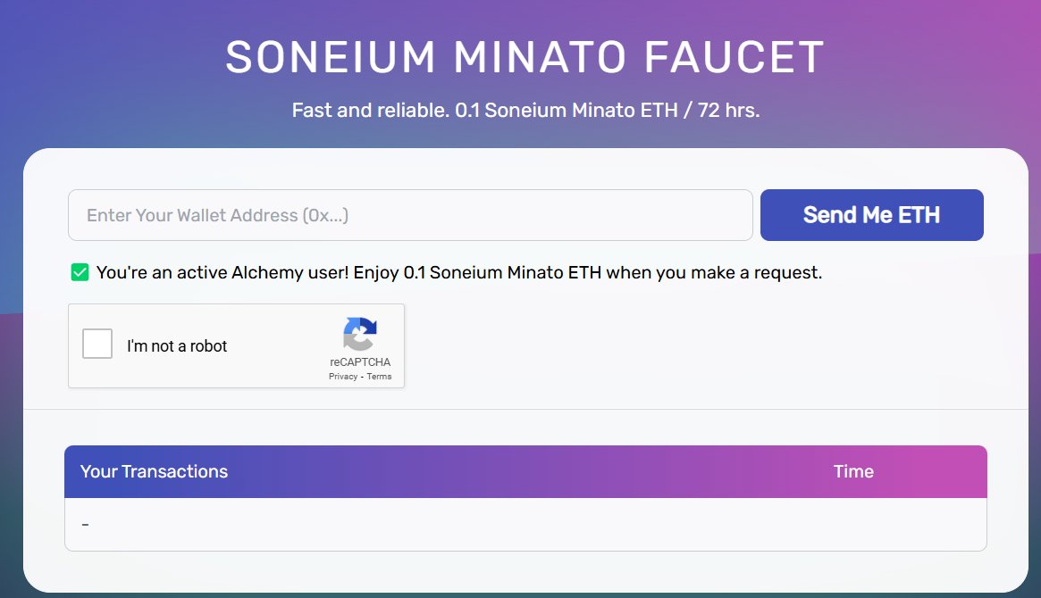 If your starting from ground 0, would recomend doing some testnet transactions. You can claim from their facuet here as well as do some swaps on diffrent protocols.💧

alchemy.com/faucets/soneiu…

testnet.sonefi.xyz/#/swap
