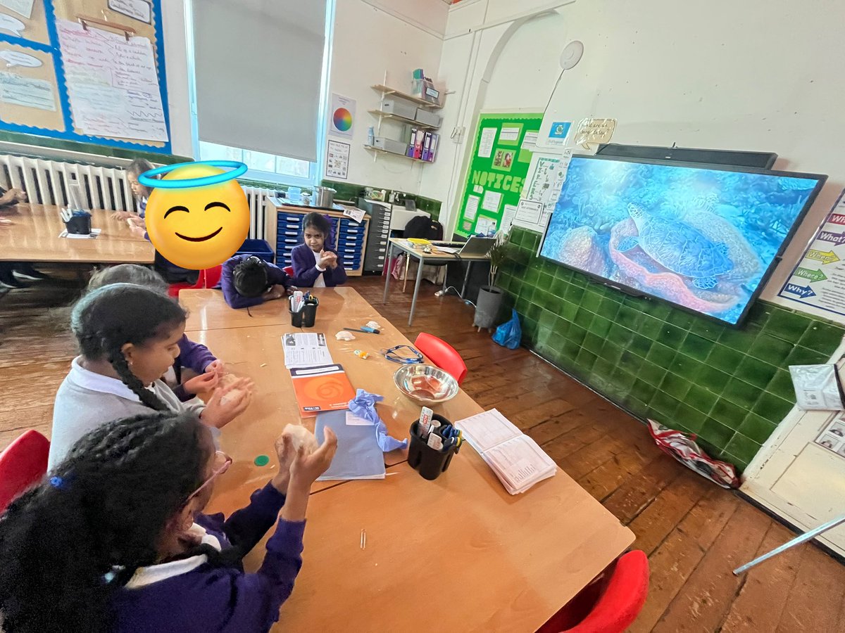 Year3BPPS's tweet photo. In 3b, we are getting ready for our animal day on Friday @BrunswickParkPS in preparation for our fundraiser for @wwf_uk. Look at our salt dough sea tortoises! On Friday we will beautify them! https://t.co/HlrVgotQzm