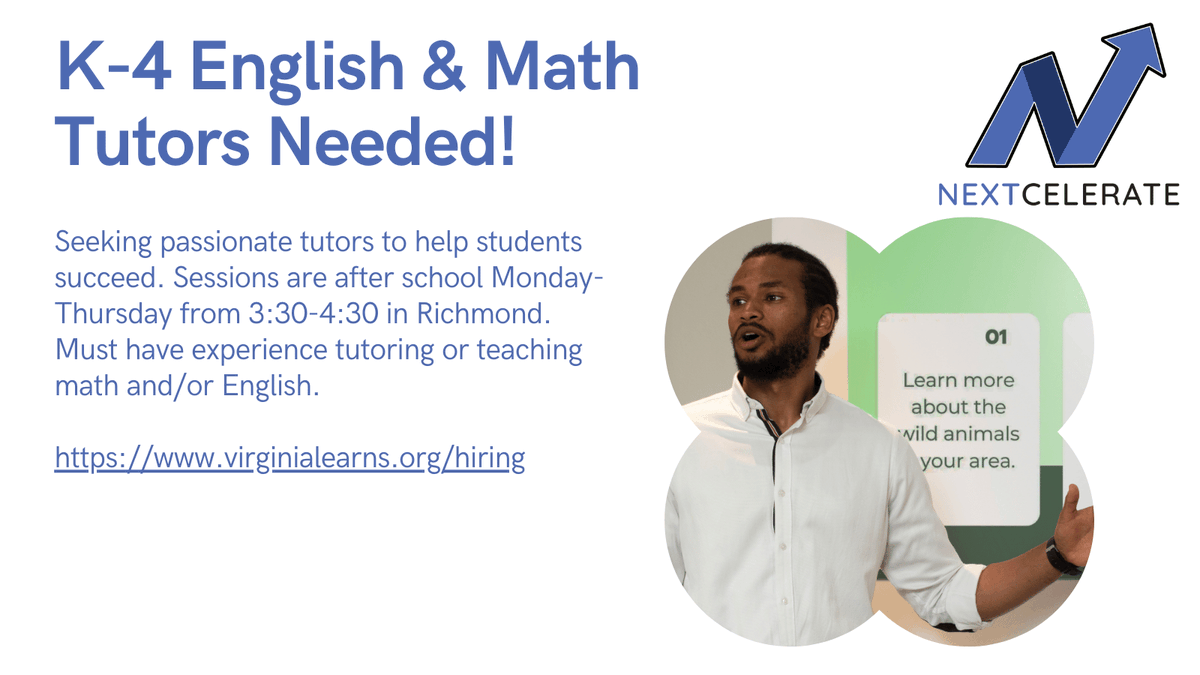 Nextcelerate High-Impact Tutoring tweet media