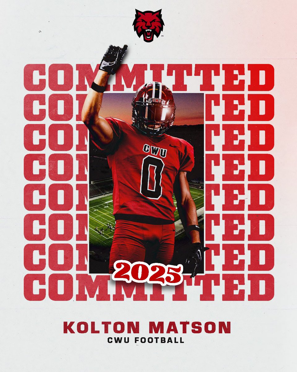 Kolton Matson (@koltonmatson) on Twitter photo #AGTG Next chapter! What a blessing it is to find a 🏠 Let’s get to work! #COMMITTED <a href="/CWUFB/">CWU Football</a> <a href="/CoachFisk/">Chris Fisk</a> <a href="/CoachFerriter/">Mike Ferriter</a> #AGTG Next chapter! What a blessing it is to find a 🏠 Let’s get to work! #COMMITTED <a href="/CWUFB/">CWU Football</a> <a href="/CoachFisk/">Chris Fisk</a> <a href="/CoachFerriter/">Mike Ferriter</a>