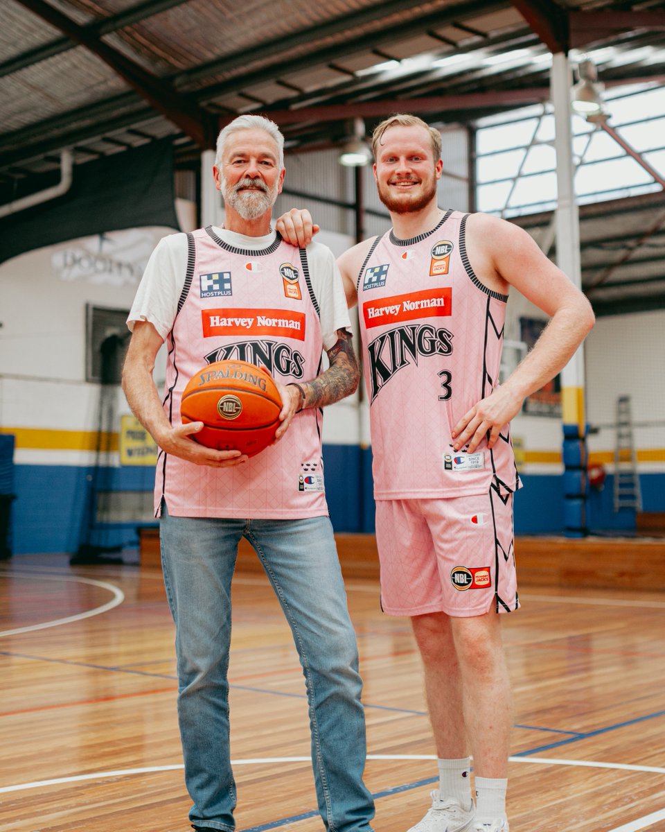 Sunday's Pink Hoops double-header, in support of the <a href="/McGrathFdn/">Mcgrathfdn</a>, is an event close to everyone's hearts at our club 🩷

In particular, it's a cause that has ties to King #252 <a href="/Tyl3rRobertson/">Tyler Robertson</a> and his family.

📰: sydkings.com/36ua33yp
🎟️: sydkings.com/2p8u5syf

#TakeTheThrone