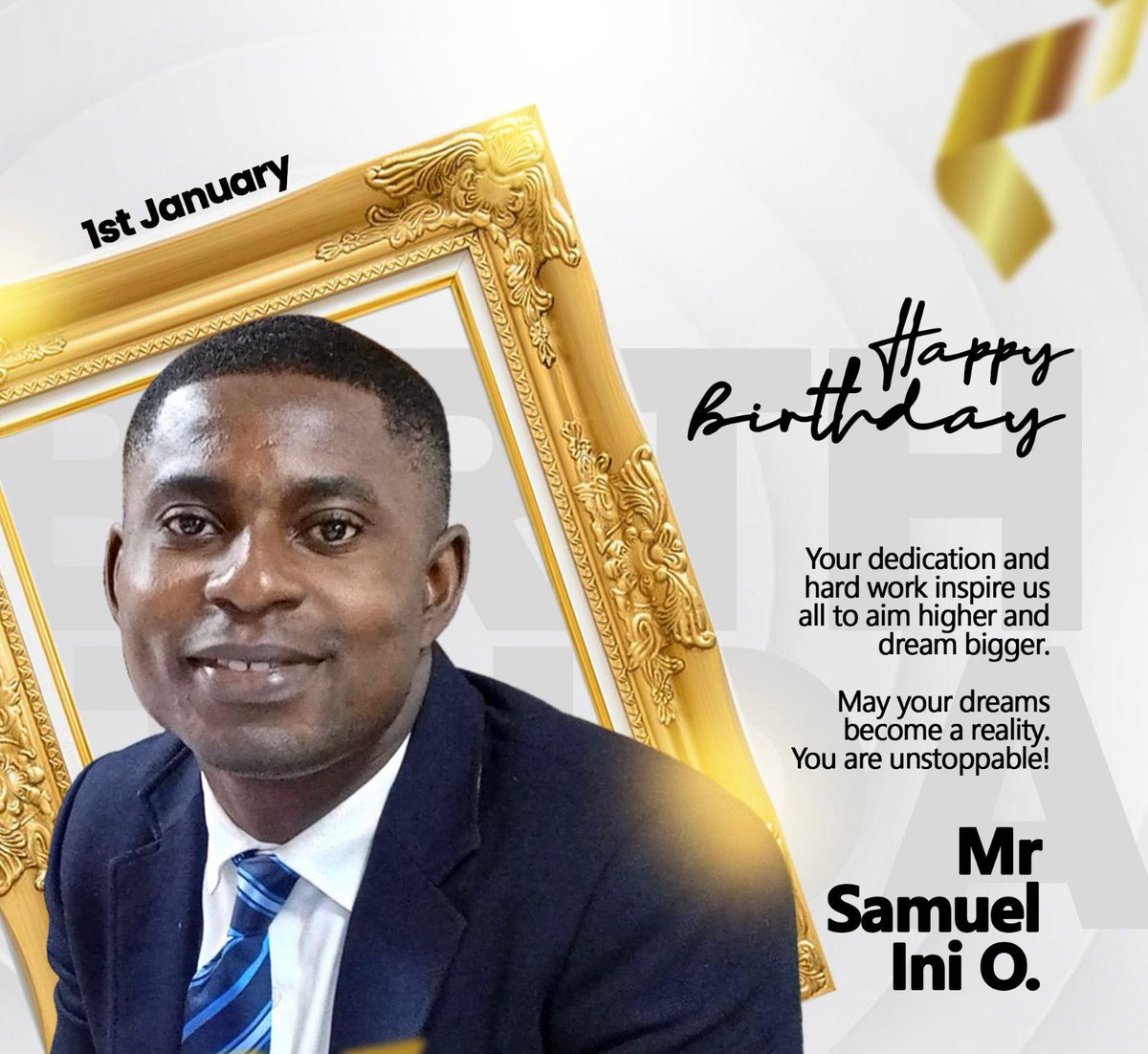 oxhench_sc's tweet photo. The warmest wishes to our IELTS tutor Samuel Ini. 

May your special day be full of happiness, fun, and cheer.

Have a good one. https://t.co/zGXeFr1j4d