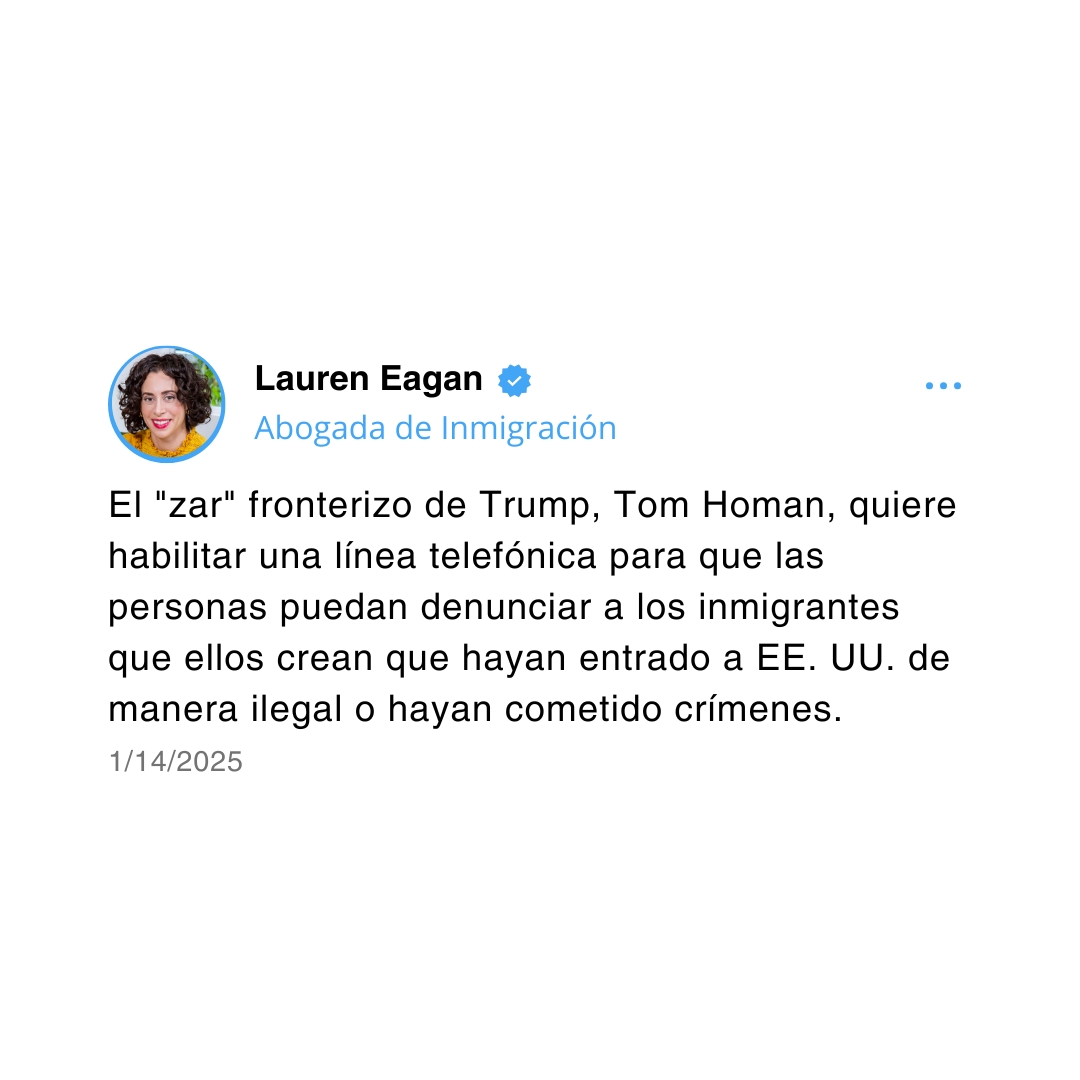 EaganImm's tweet photo. Últimas Noticias de Inmigración 14 de enero https://t.co/xrhAkLCwL2