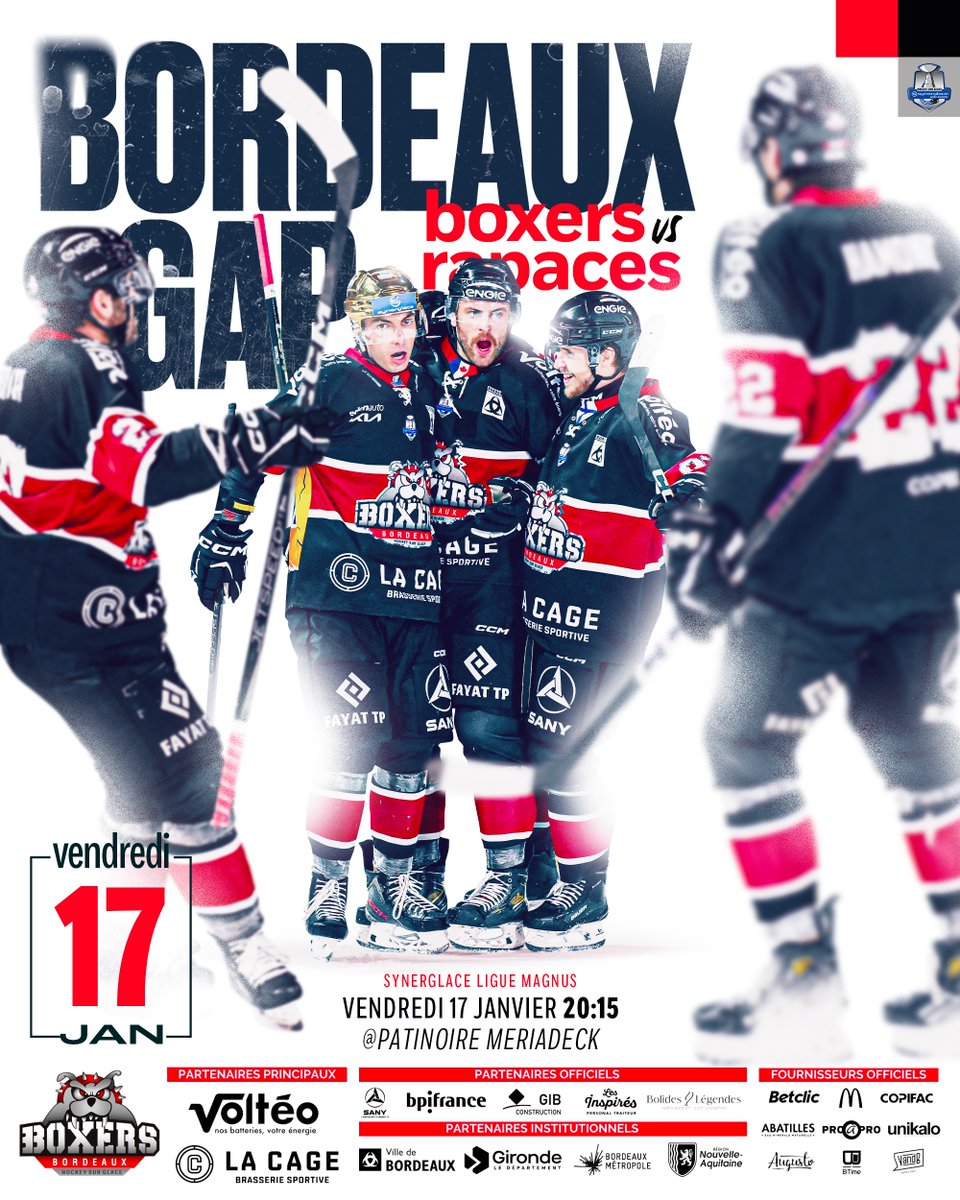 BoxersBordeaux's tweet photo. LE DERBY DANS LA POCHE ! 🏒🔥
Les Boyz ressortent victorieux face à l’Hormadi d’Anglet après une séance de tirs au but 💥

Score final : 1-0 📣

Rendez-vous à Mériadeck le vendredi 17 janvier pour affronter les Rapaces de Gap 🙌 Dépêchez-vous de réserver les dernières places !👇 https://t.co/3ff7aKVc2g