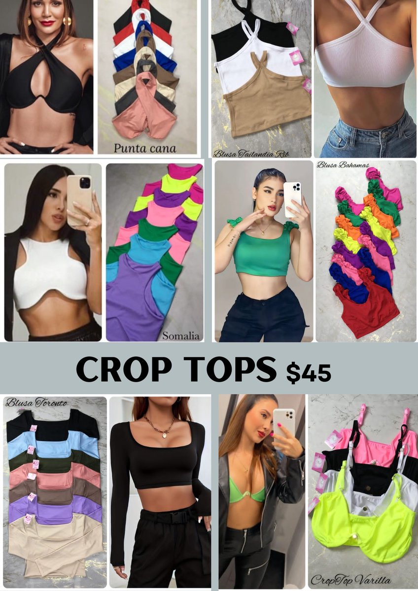 Nos estamos renovando🥳🥳
Porque <a href="/GamarByRomicita/">Gamar Store</a> no somos solo pijamas😁

Estoy feliz de presentarles, el catálogo completo de bodys, blusas y crop top en poly licra fina

Pueden pedirlo aquí 👉🏻👉🏻 wa.me/573188718455

Les doy un abre bocas para que se antojen
Esperamos