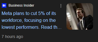 i cant imagine what itd take to be a "top performer" at the depraved &amp; miserable meta corporation. Is it whoever clogs the toilet the most?