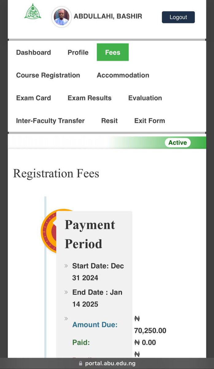 bashleeeeeee's tweet image. Sir Dan Allah Dan Girman Allah Dan tsarkin sunayensa ka taimakamin nasamu na biya school fees dina wallahi Bansan yanda zanyi ba Gashi ko hostel banyi clicking ba kuma saboda ban biya bane. I can even send you the portal details to confirm Sir 
@B_ELRUFAI @BashirAhmaad @KaitafiS