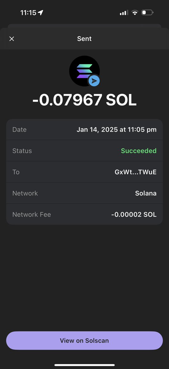 hensitv's tweet photo. @TeTheGamer Legit just sent my last 15 Bucks to the wrong addy 💀 
Id use it to get Rich in 2025 🥶

The correct one has an i Instrad of 1
Never copying an address from a screenshot again 

GxWtS3Pp6gztMi9DCrBJdktEDo6zCByqL9w9ZuPPTWuE https://t.co/HiSxyR2pMJ