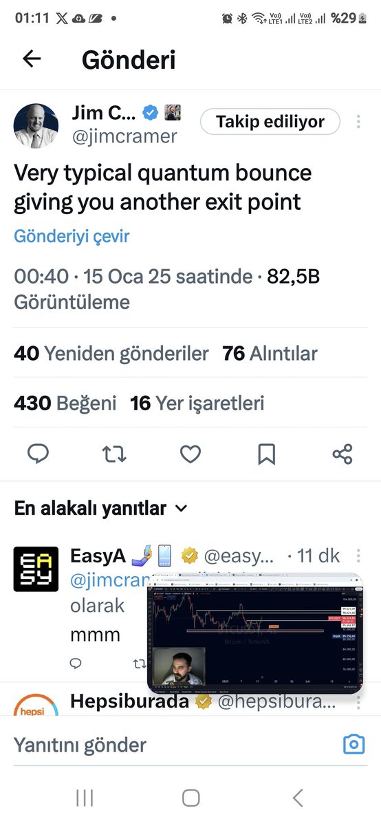Sedat66's tweet photo. @EsCrypto7 Hocam selam https://t.co/1dOnBAo6mC