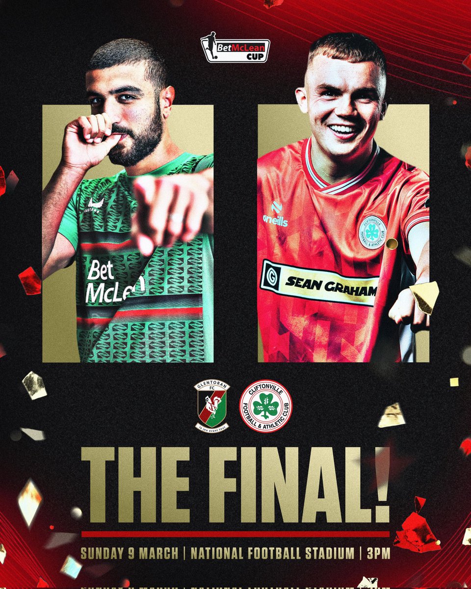 THIS IS GOING TO BE HUGE 😍

<a href="/Glentoran/">Glentoran FC</a> vs <a href="/cliftonvillefc/">Cliftonville FC</a> 

#BetMcLeanCup