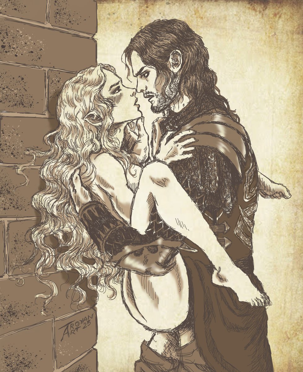 wilde4real's tweet photo. Fan Art to Shadow Play, chapter 5. <3
NSFW!
#Saurondriel  #Haladriel #RingsOfPower https://t.co/5dsQ3zXyOH