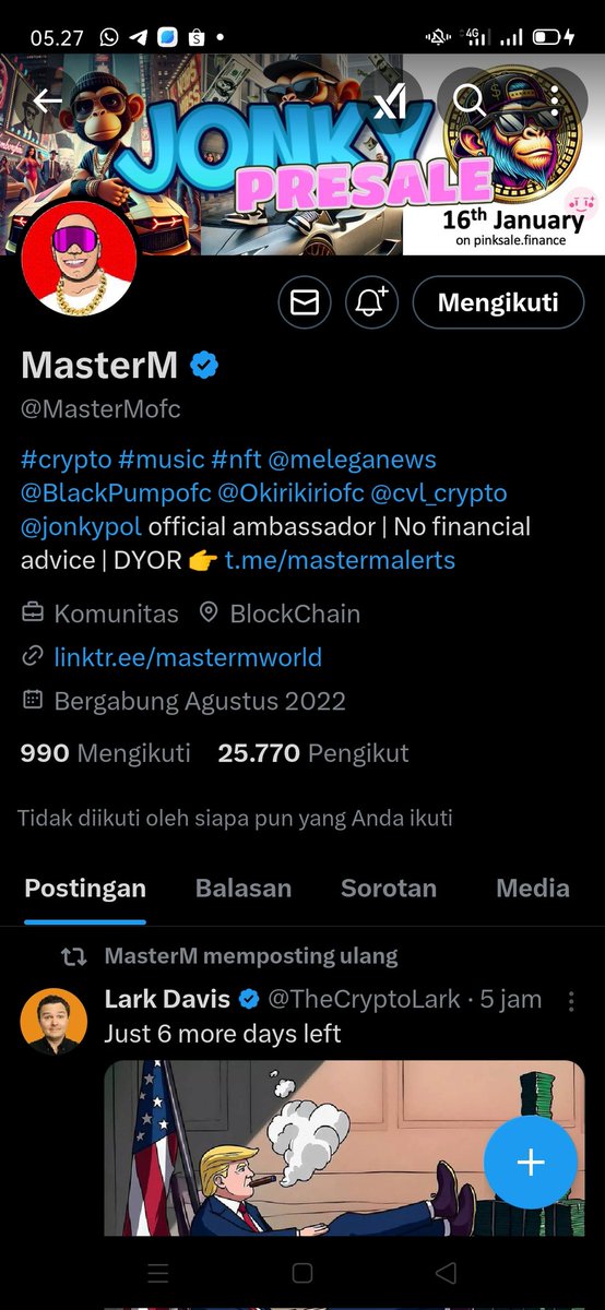 chocoopayy's tweet photo. @rainishaaa @ZayanXBT @MasterMofc @CVL_CRYPTO @BlackPumpofc Done ka https://t.co/RXyG79jsvt