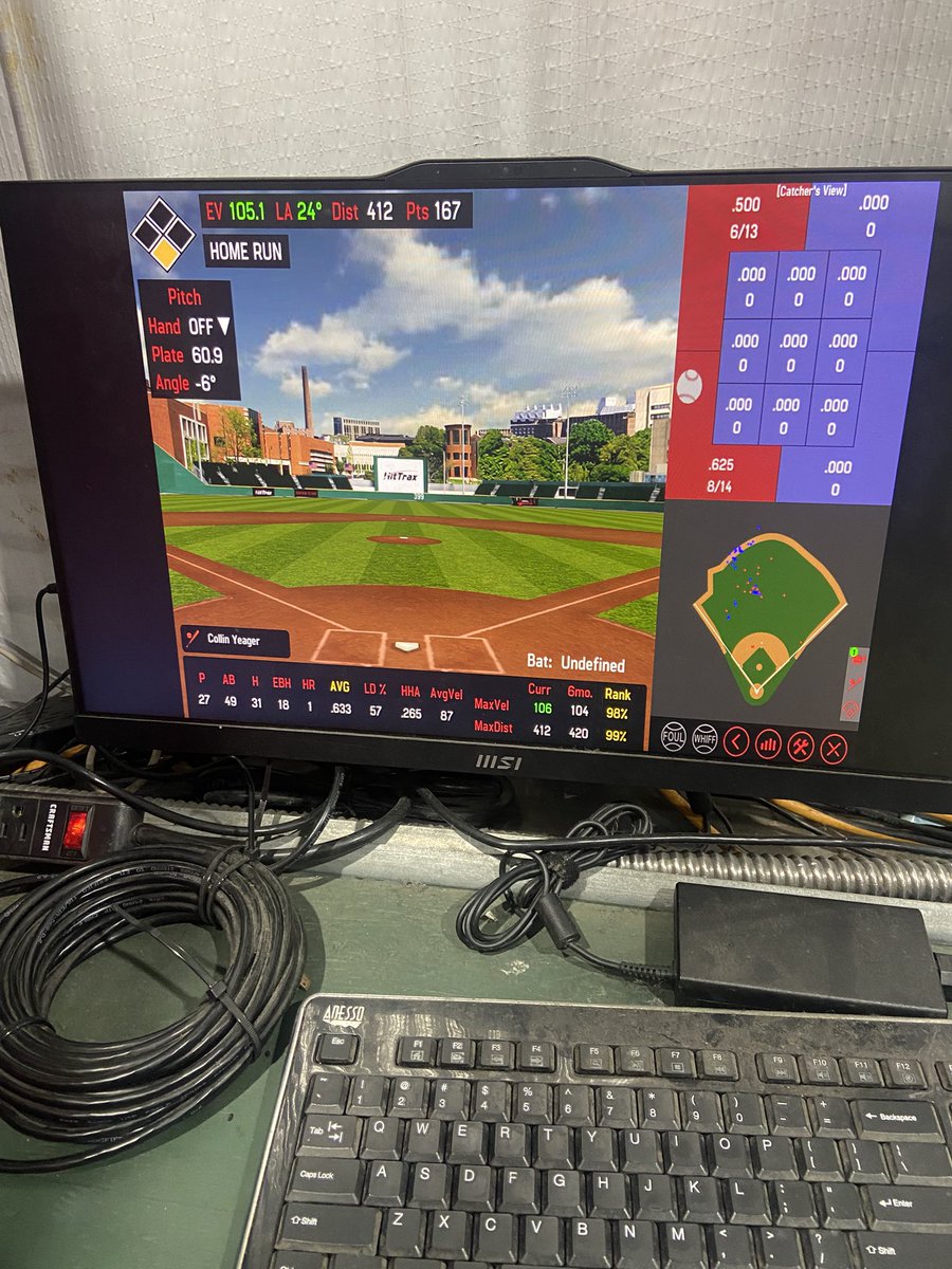 106 exit velo pr (all time)
<a href="/GannonBaseball/">Gannon Baseball</a> 
<a href="/SBCNation/">Supreme Baseball Club</a>