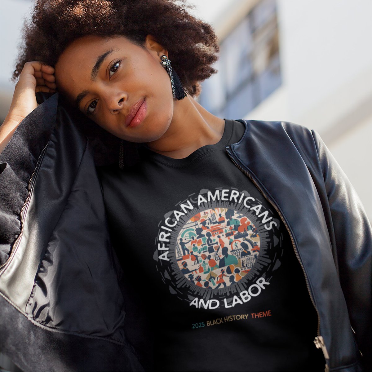 TransferArts's tweet photo. 2025 Black History Theme: African Americans and Labor - T-shirts and Hoodies GET https://t.co/SgFkhPnCeh Long sleeves and totes too. #blackhistorymonth2025 #blackhistorymonth #BlackHistory #blackhistoryshirt #blmshirt #blackpride #blm #BlackHistoryTees #africanamericansandlabor https://t.co/li7zXymJu1