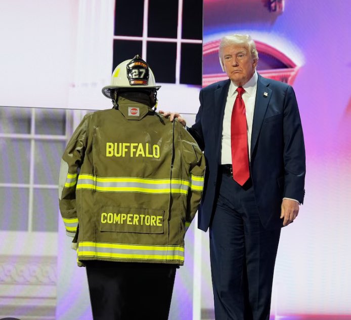 We’re so proud to announce that Helen Comparatore, the widow of Corey Comparatore will be in attendance at the Patriot Awards in DC. 

Corey’s death is such a big part of what happened that day in Butler, Pennsylvania and it’s incredibly important not to forget his story. 

Had