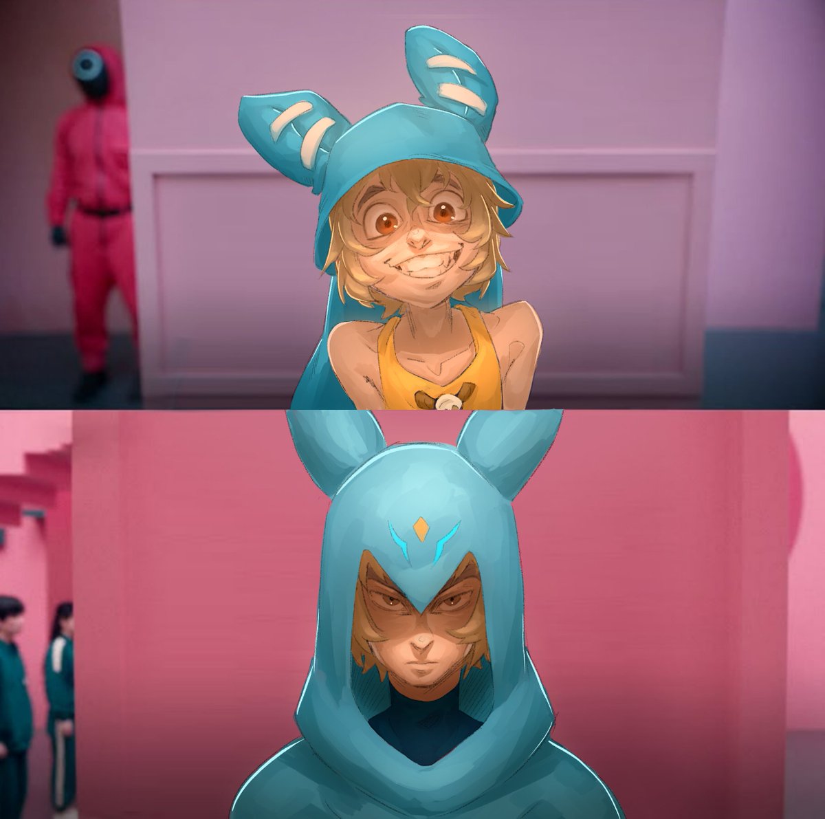 Chowa_jade's tweet photo. Le jeu du calamars tsais
#wakfu #SquidGame https://t.co/jl1uXeU7Wy