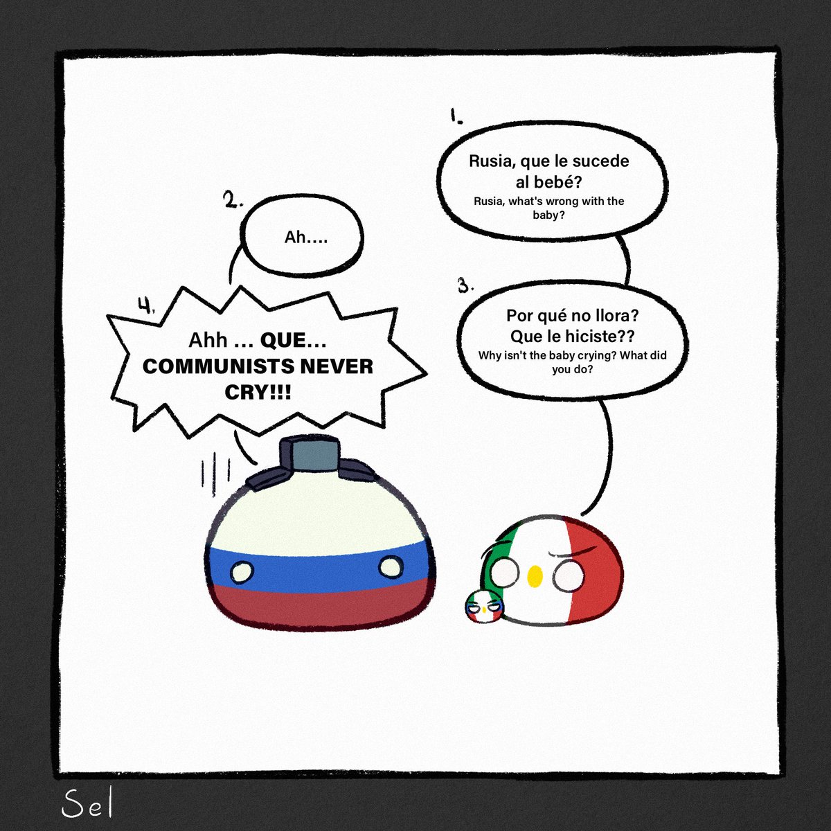 sel__xdd's tweet photo. 🇷🇺🇲🇽🍼
#CountryHumans #countryhumansmexico #countryhumansrusia #Rusmex #countryhumansrusmex #countryhumansrussia #countryhumansfanchild https://t.co/5uCEvpAg3u