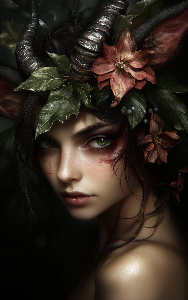 Ninieliss's tweet photo. Quelques portraits fantaisie , avec midjourney MB
#AIart #AI #PortraitAI #digitalart #closeup https://t.co/ENbEp7B6cQ