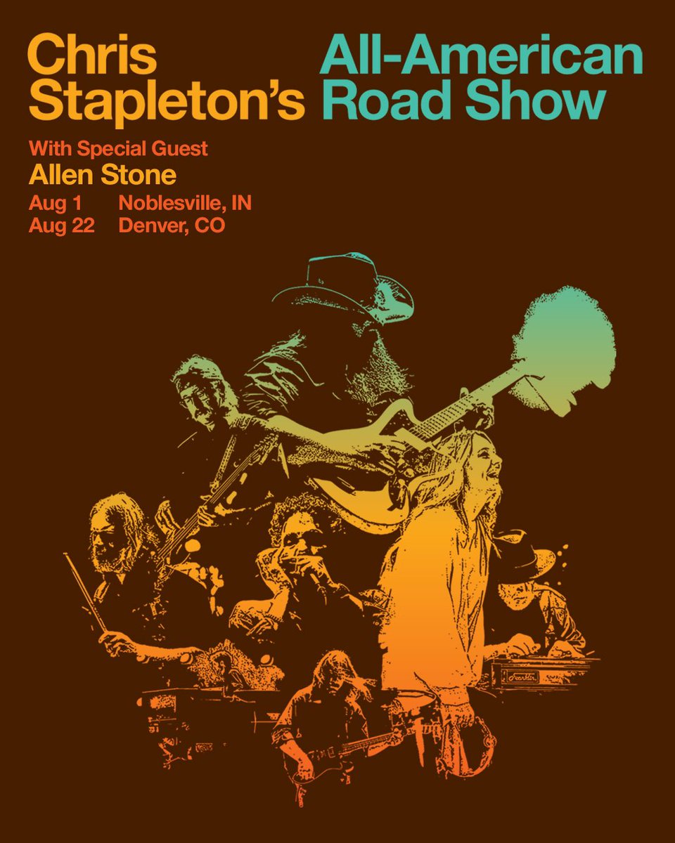 Allen Stone (@allenstone) on Twitter photo Excited is an understatement! Honored to be joining <a href="/ChrisStapleton/">Chris Stapleton</a> this summer.
Presale starts tomorrow, 1/15 at 10am local (pssst, the password is “mystery”).
allenstone.com/pages/tour Excited is an understatement! Honored to be joining <a href="/ChrisStapleton/">Chris Stapleton</a> this summer.
Presale starts tomorrow, 1/15 at 10am local (pssst, the password is “mystery”).
allenstone.com/pages/tour