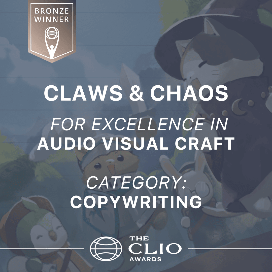 layermedia's tweet image. BIG NEWS! Our team at Layer was recently awarded with 2 CLIOs for Excellence in Audio Visual Craft!! Truly a tremendous accomplishment and honor for these projects to be recognized amongst the best in the world 👏