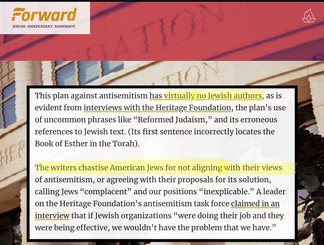 So a group of mostly Christians, with NO Jews involved, think Jews aren't being Jewish the way they think we should be?!

We have seen this one before, it never ends well.