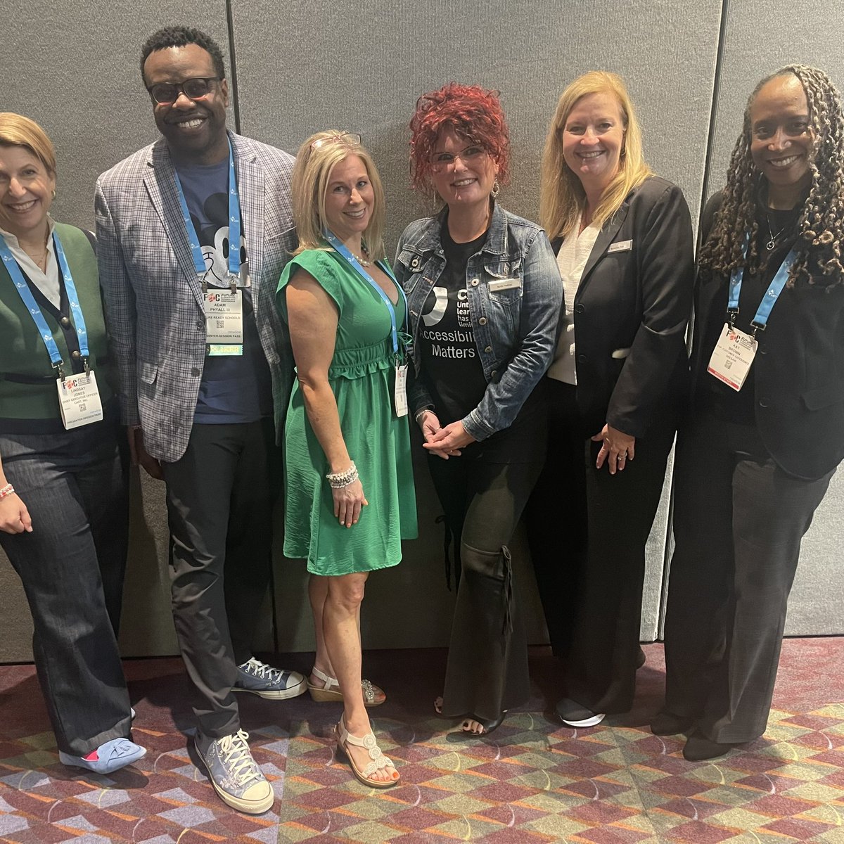 LD_Advocate's tweet photo. Pre-conference at #FETC2025 was incredible! Proud to join Adam, Kim Zajac, Kelli, Christine &amp; Kat Brown @Seesaw to drive EdTech innovation. Stay tuned for more from FETC! https://t.co/mzbPwARjLC