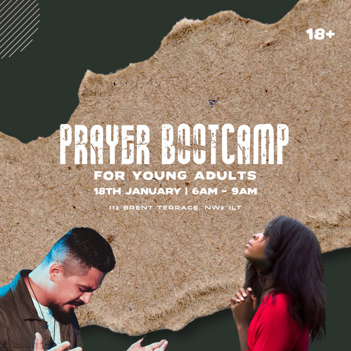 jesushouseuk's tweet photo. 🙏🏽✨ Calling all young adults! Join us for Prayer Bootcamp This is your chance to recharge spiritually and connect with others who are seeking God’s presence. Let’s press in together and grow deeper in faith!
18+ only. See you there!
#PrayerBootcamp #YoungAdults https://t.co/YcYhBqbDUC