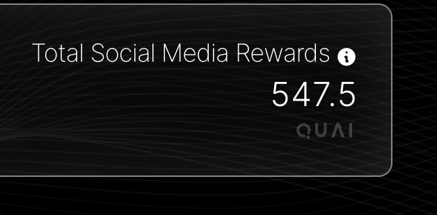 professoryouens's tweet photo. I once received #Quai  points through social media activities. Will these points be converted into tokens on tge? @QuaiNetwork https://t.co/tJCNU0pgyI