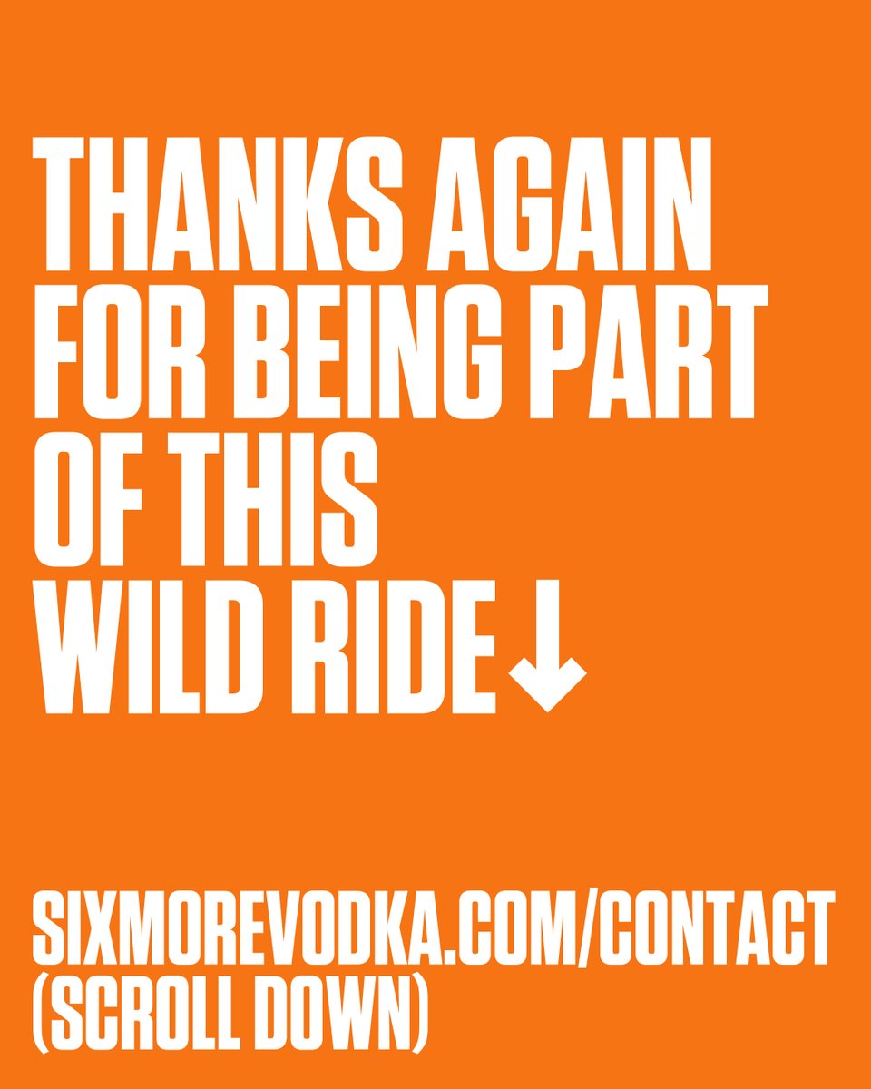 sixmorevodka's tweet image. A huge thank you to all of you for following #SIXMOREVODKA across the wild spectrum of channels we call home. Your support has been incredible, and 2024 has been a year of massive growth for our community. From the overwhelming feedback on Falcon and Clan Wars to the vibrant