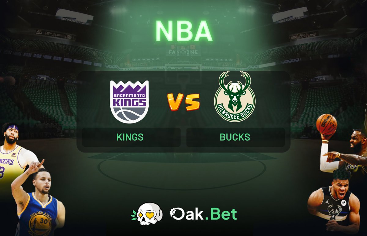 Kings vs Bucks getting underway tonight and both teams sit just above .500 with hopes to keep the momentum on the winning side. 

Odds call this a coin flip with more action on the Bucks than Kings at the moment for us. If you want a piece jump in now!