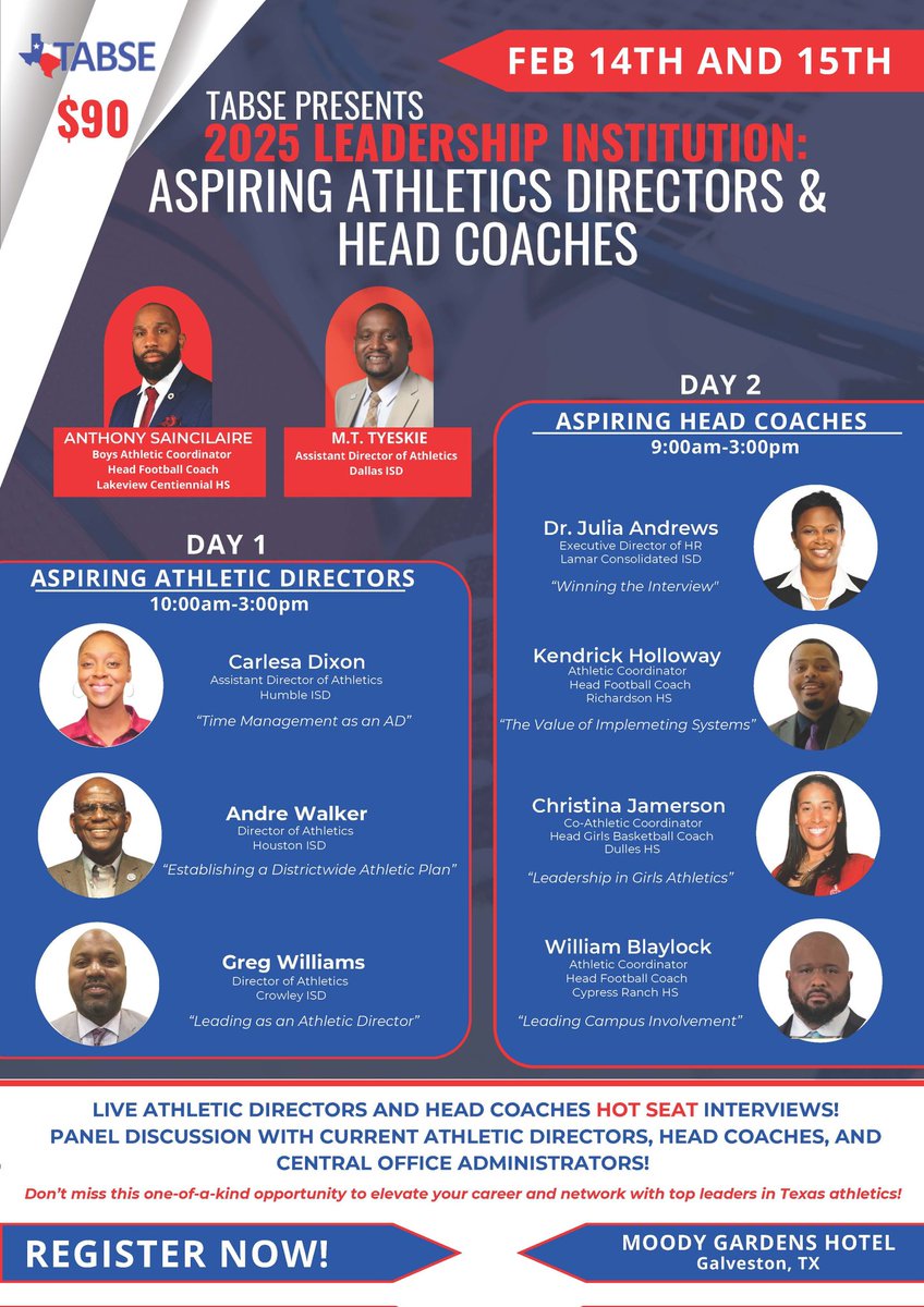 btckwoods's tweet photo. Get registered today!!!
40 years of excellence!
TABSE STATE CONFERENCE is next month and we want to see you there!!!
https://t.co/u372T8315y https://t.co/yhBuxIIB29