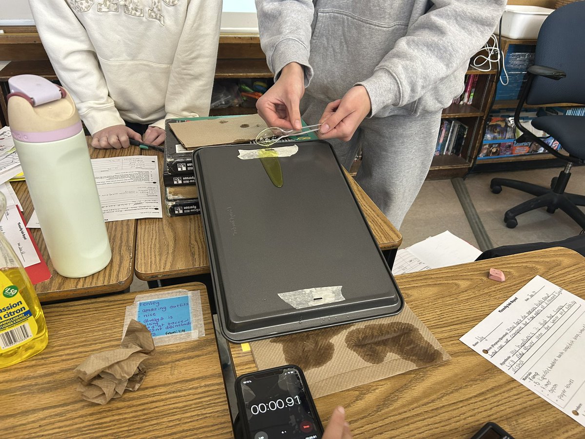 Determining the flow rate of various fluids and the relationship between viscosity and its flow rate. <a href="/GreenbrierScho1/">Greenbrier School Grand Erie DSB</a> <a href="/GEDSB/">Grand Erie District School Board</a>