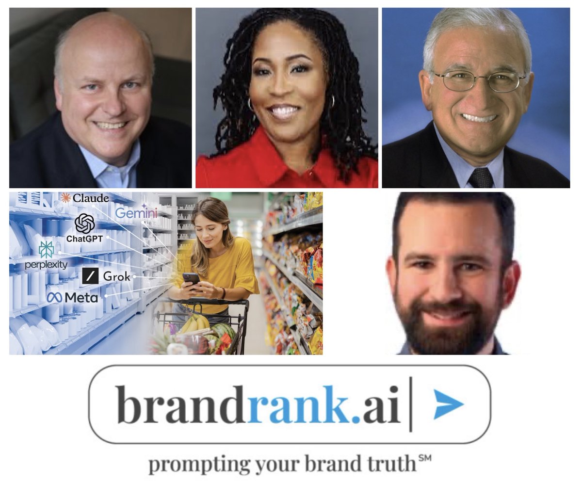 @BrandrankAI is thrilled to announce new members of our advisory board.  See full announcement einpresswire.com/shareable-prev…