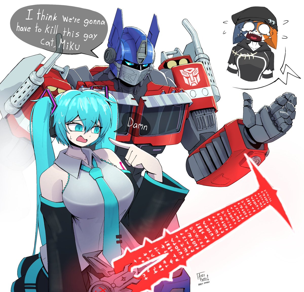 ArzyParzy's tweet photo. Miku the hatsune in Fortnite https://t.co/N0SfGg6arD