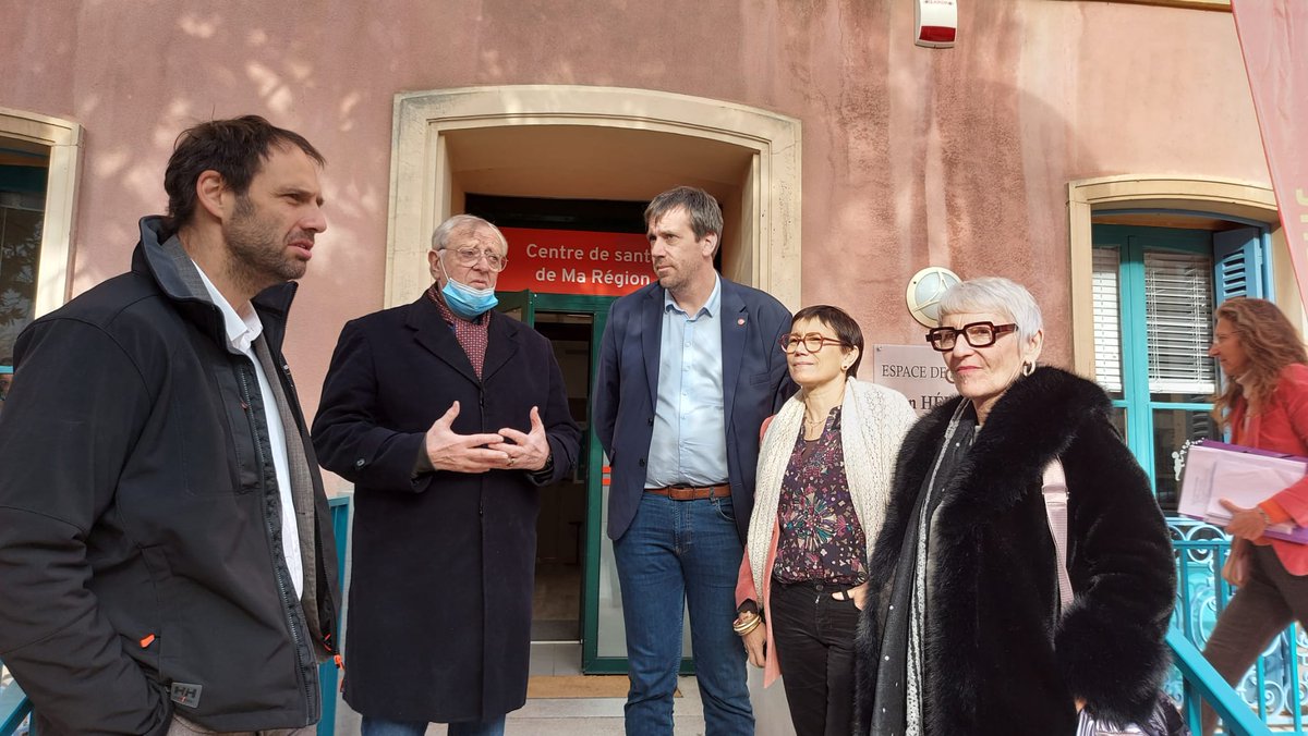 baraille66's tweet photo. Aujourd'hui, visite des centres de santé de @villedeceret , Amélie-les-Bains et Fourques Ma Santé Ma Région qui permettent de recruter des médecins salariés et ainsi de lutter concrètement contre les déserts médicaux.
@Occitanie @CaroleDelga @BounesV @HMalherbe66 https://t.co/gt4MAe368U