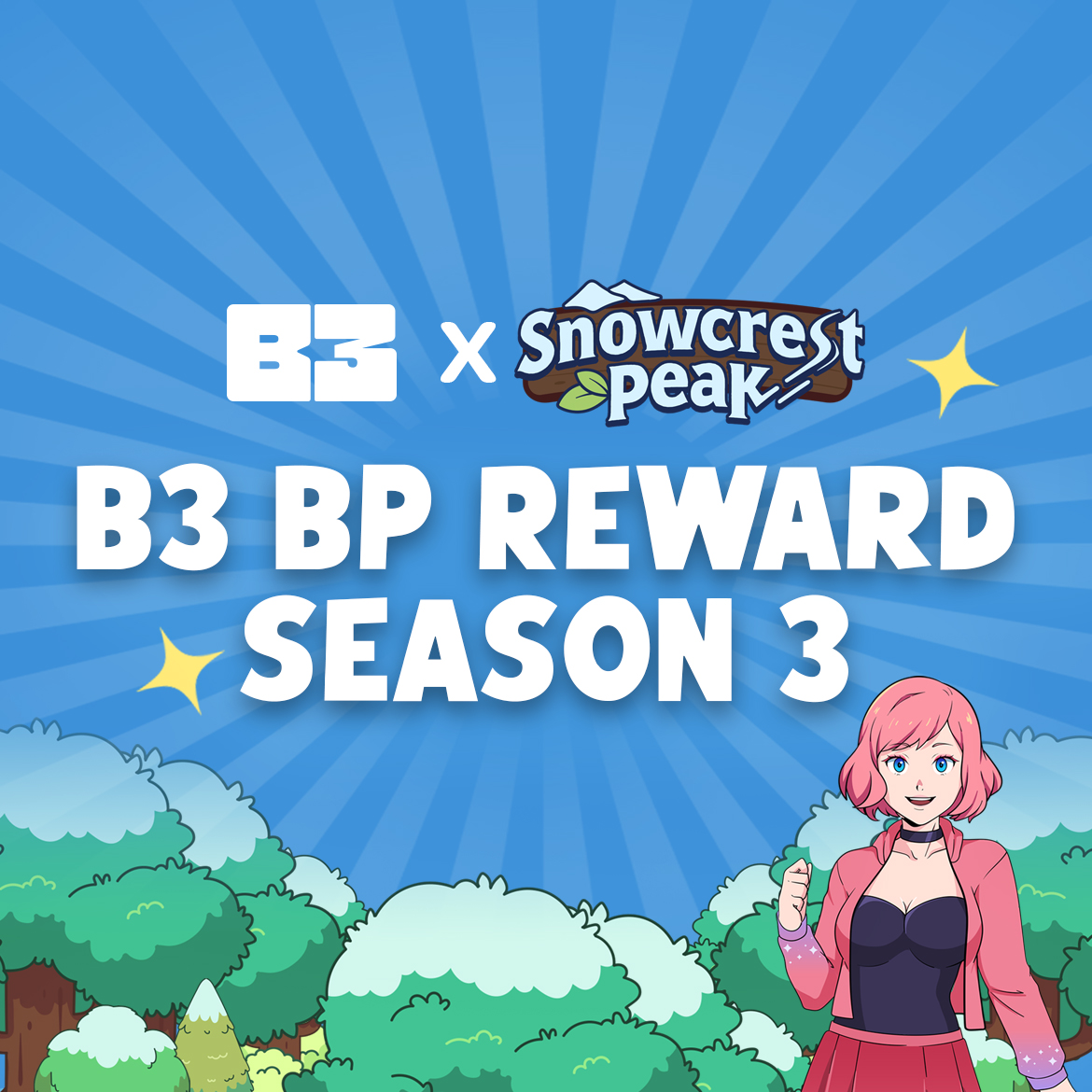 Let's gooo! Season 3 <a href="/b3dotfun/">B3 🎮</a> BP rewards has dropped!

Wanna see what you stacked? Go to basement.fun/points to check! 👀