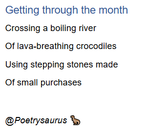 poetrysaurus's tweet photo. #dailypoem #TuesdayFeeling https://t.co/GTpxIS7spg