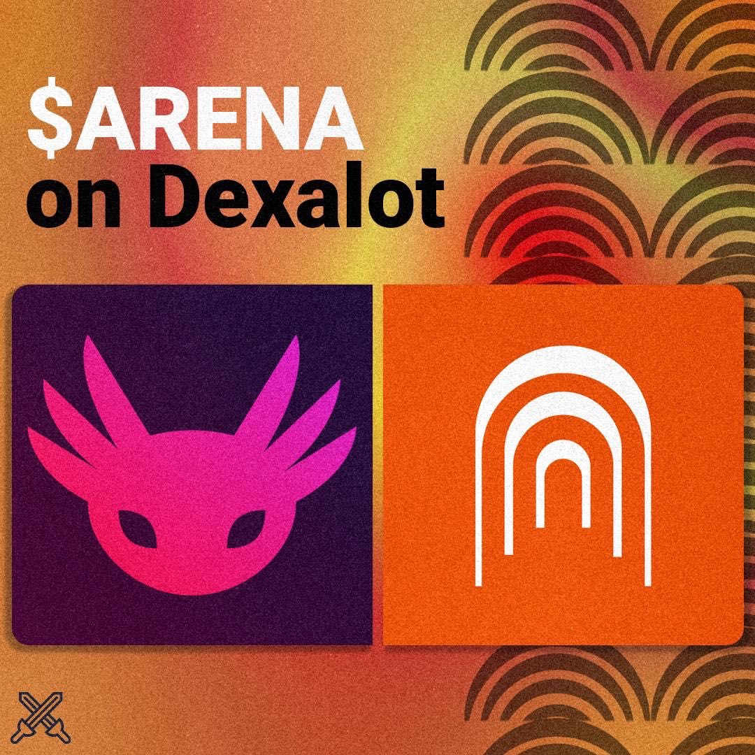 We are excited to announce our partnership with <a href="/dexalot/">Dexalot</a> - the fastest growing DEX on Avalanche!

$ARENA token goes live for trading on Dexalot tomorrow at 10am EST.

Up for grabs is $9,000 worth of $ARENA and $ALOT tokens by doing one of the following:

 1) trading the $ARENA /