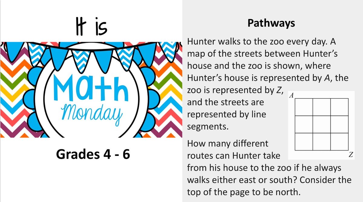 Bedford Park PS 🏳️🌈🧡 (@bedfordparkpsto) on Twitter photo Ms Andrews’ Gr 4 Ss took the Math Monday Challenge vertical a la Peter Liljedahl!! They represented their mathematical thinking using pictorial representation & number knowledge that included factorials! <a href="/TDSBmath/">TDSB Mathematics & Numeracy</a> <a href="/FOS6Alvarez/">Cassandra Alviani-Alvarez</a> Ms Andrews’ Gr 4 Ss took the Math Monday Challenge vertical a la Peter Liljedahl!! They represented their mathematical thinking using pictorial representation & number knowledge that included factorials! <a href="/TDSBmath/">TDSB Mathematics & Numeracy</a> <a href="/FOS6Alvarez/">Cassandra Alviani-Alvarez</a>
