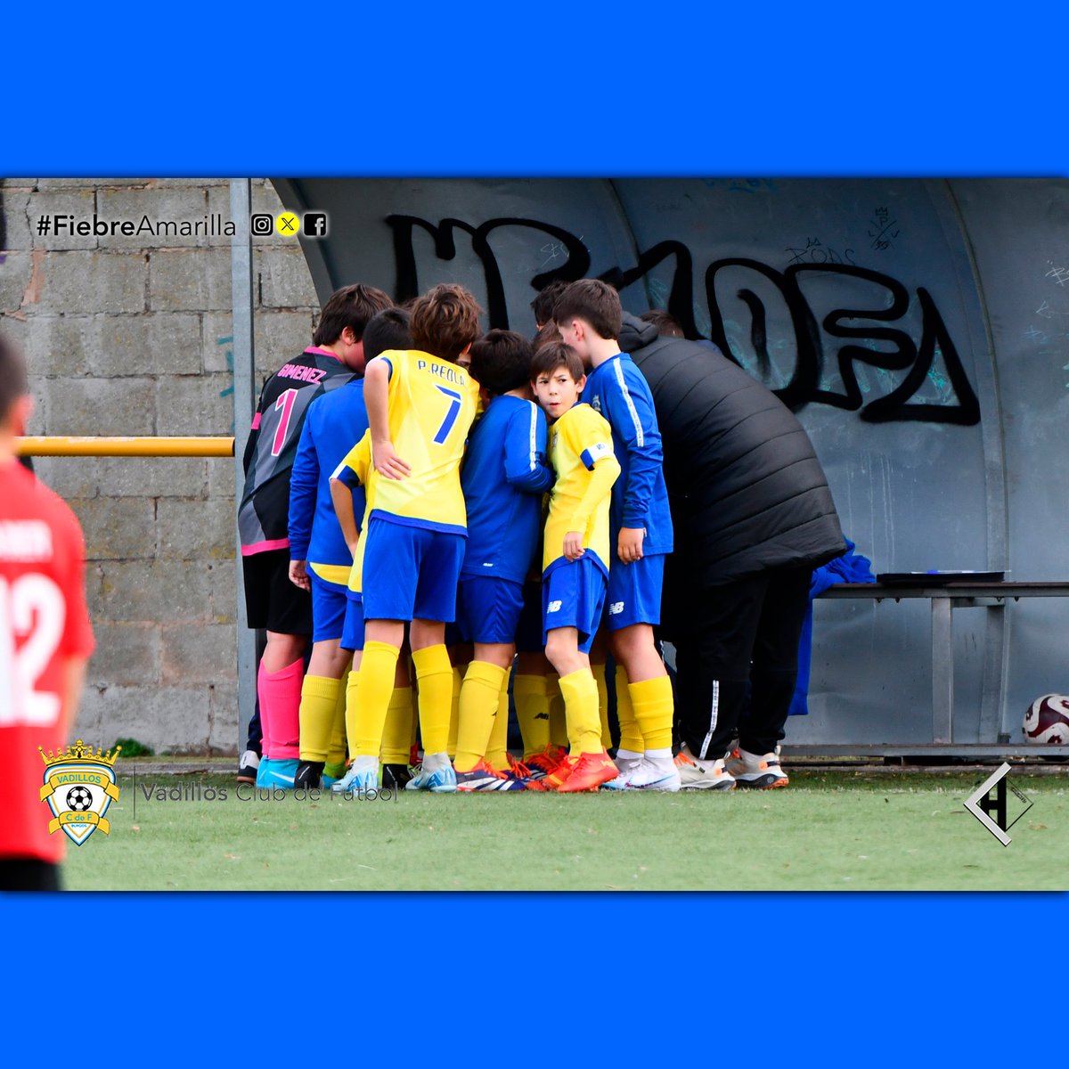 VadillosCF's tweet photo. #CapiscolCF 3-1 Alevín "B" @hierrosgimenez
Hoy no pudieron los chicos de Rodrigo, Jesús y José Antonio con un buen Capiscol.
Enhorabuena, rojillos por la victoria...!!!
❌️ Jornada 12
#FiebreAmarilla #familiavadillista 💛💙
📷 @javichicato https://t.co/qRbIsSNKyW