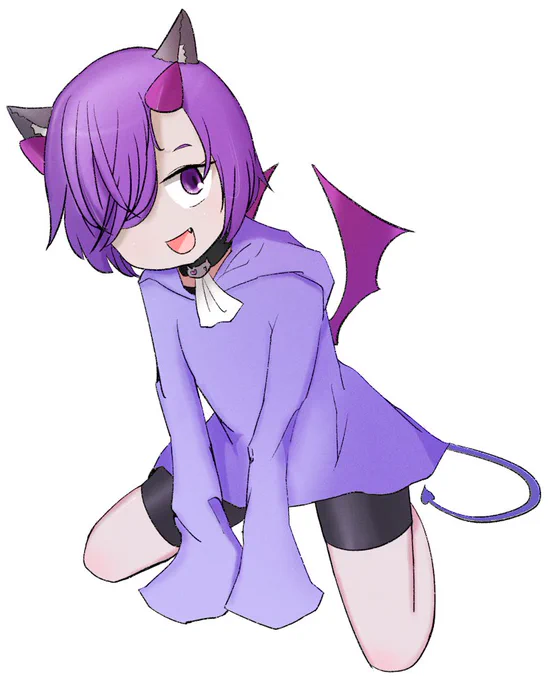 よそのこルビルくん描かせて貰ったよ大感謝ァ! インキュバスっ子かわいいね……  #skeb 